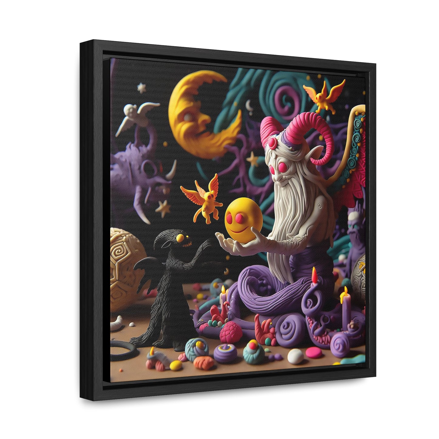 Magick #4 (Framed Canvas)